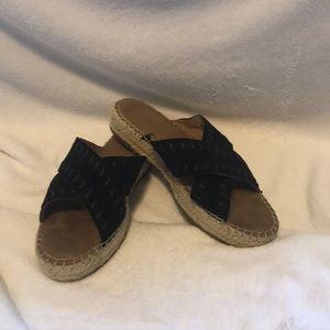 SOLD Aerosoles suede espadrille sandals
